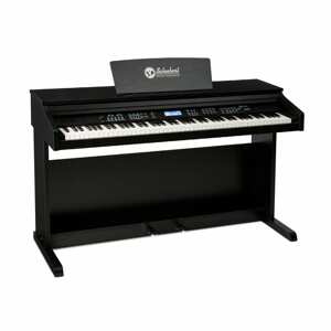 SCHUBERT Subi88 MK II, elektromos zongora, 88 billentyű, MIDI, USB, 360 hang, 160 ritmus, fekete