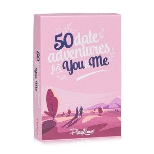 Spielehelden 50 Date Adventures for You & Me, kártyajáték pároknak, 50 kártya angol nyelvű