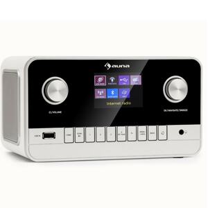 Auna Connect 100 MKII, Internetes rádió, Media Player, Bluetooth, DAB/DAB+, alkalmazásvezérlés