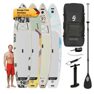 Capital Sports Kipu Allrounder 365, felfújható paddleboard, SUP board Szett, cruiser
