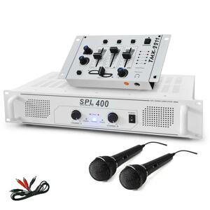 Electronic-Star DJ-94, 1200 W, DJ szett, erősítő, mixpult, mikrofon